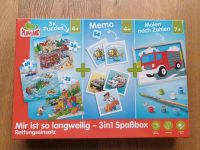 Puzzles + Memo + Malen nach Zahlen Spielset ab 4 und 7 Jahren Wuppertal - Ronsdorf Vorschau