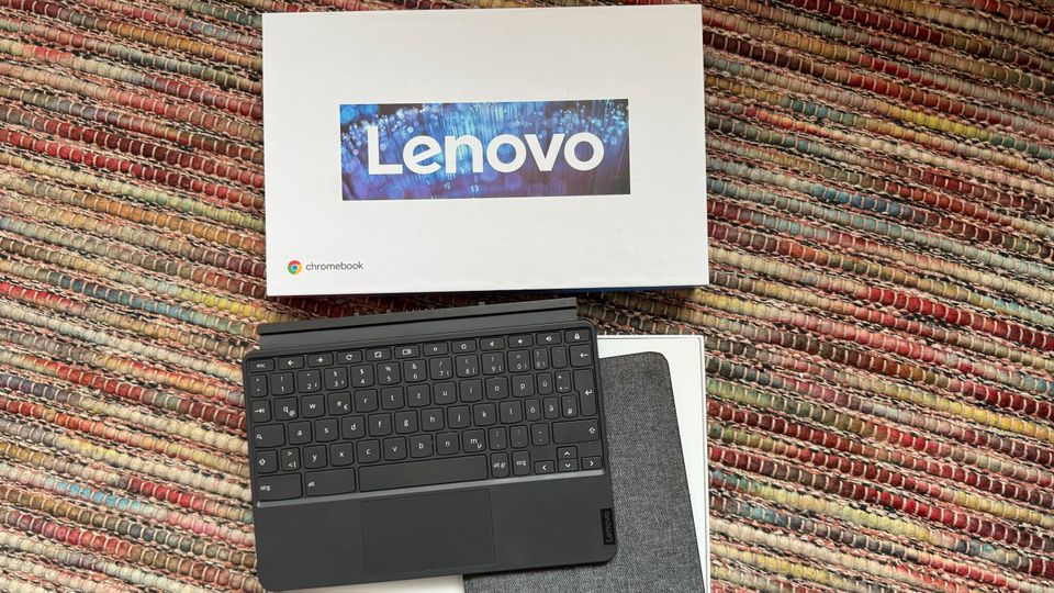 Lenovo IdeaPad Duet Chromebook Tastatur + Abdeckung in OVP in Bensheim