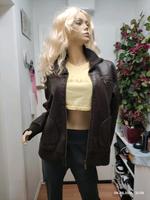 Jacke mit hohem Stehkragen, braun, gr. 42/44 Niedersachsen - Osnabrück Vorschau