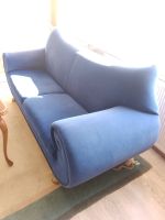 Bretz Gaudi Sofa Samt blau Löwentatzen Sessel Sofa Hocker rot Niedersachsen - Seevetal Vorschau