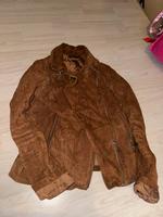 100 % Wildlederjacke - Cognac Brandenburg - Oberkrämer Vorschau