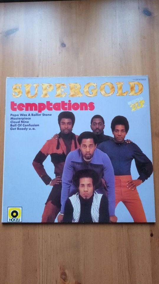 The Temptations Supergold Vinyl Motown Four Tops Spinners in Lüneburg