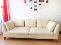 Ikea STOCKHOLM 3er Sofa Couch aus Leder Creme Weiß Beige Bayern - Landshut Vorschau