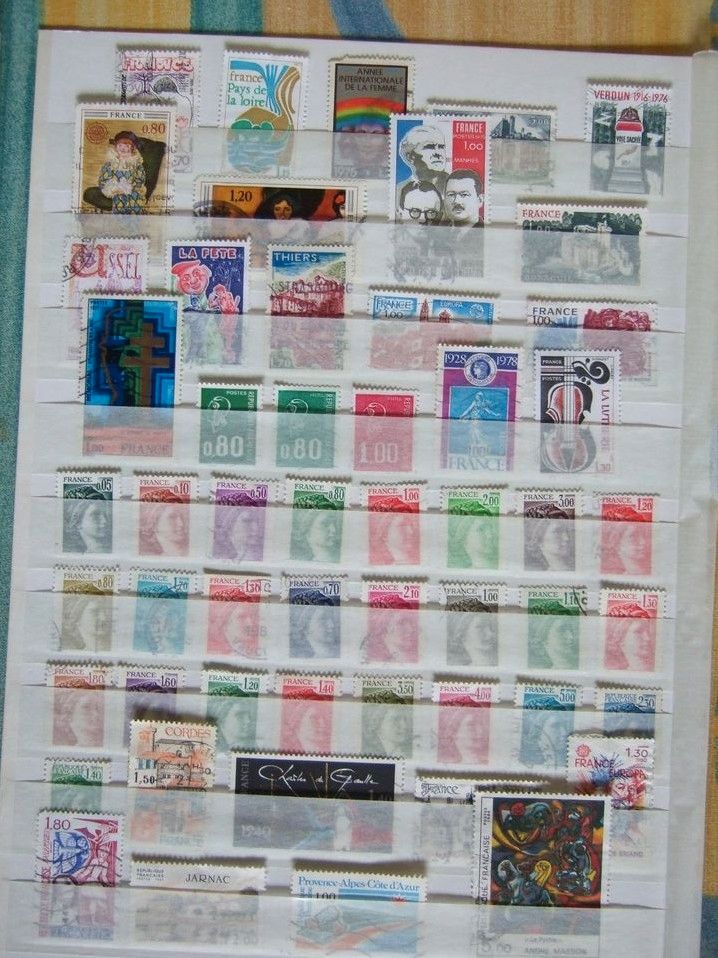 Briefmarken Frankreich in Moers