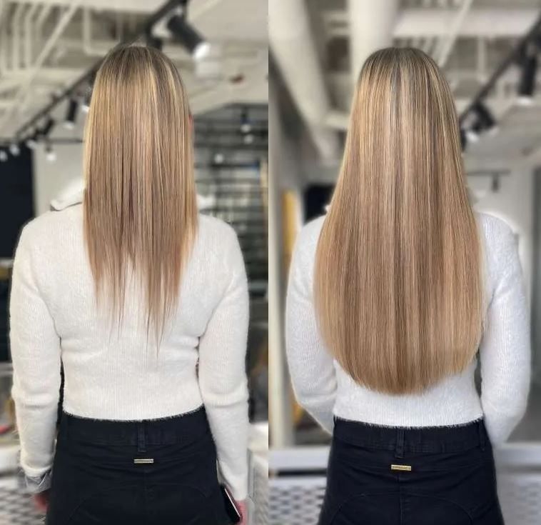 Haarverlängerung Tape Extensions Methode * schnelle Termine in Berlin