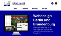 Homepage | Erstellung und Pflege von Webseiten Berlin - Reinickendorf Vorschau