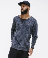 Distorted People Cutted Neck Sweatshirt Pullover schwarz grau M Hessen - Kassel Vorschau