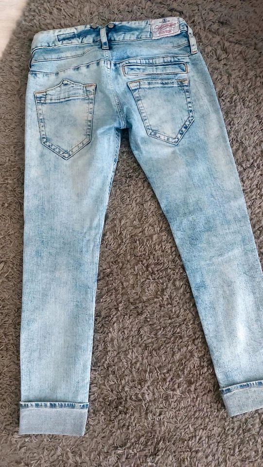 Herrlicher Jeans Damen pitch slim 29/30 in Grevenbroich