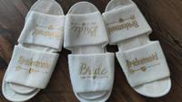 Bride & 2x Bridesmaids Schlappen für Getting Ready Niedersachsen - Gehrden Vorschau