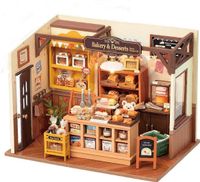 DIY Miniatur Haus / Modellbau / Bastelset / Puppenhaus / + Licht Bayern - Augsburg Vorschau