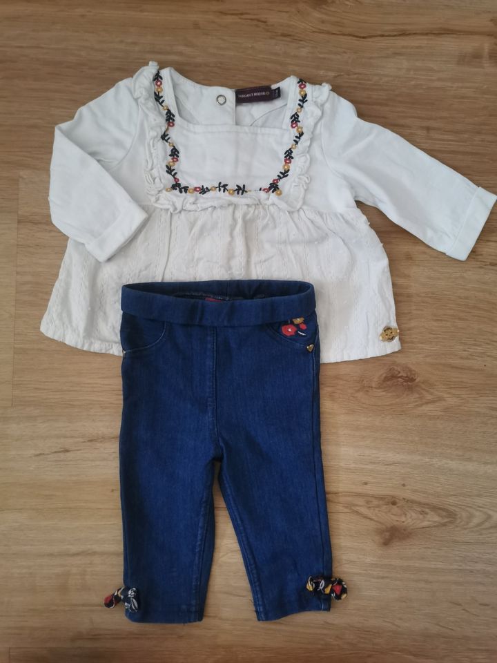 2er Set, Jeggins und Langarm Tshirt/Bluse von Sergent Major, Gr59 in Pyrbaum