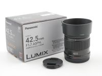 Panasonic Lumix G 42,5mm f1.7 Asp. OIS schwarz, Aussteller Baden-Württemberg - Göppingen Vorschau