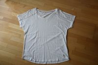 ESPRIT T-Shirt Gr. L / 42 XL creme weiß, Shirt Nordrhein-Westfalen - Eslohe Vorschau