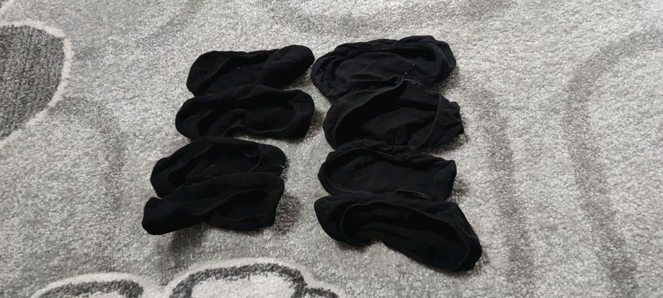 Damen Sneaker Socken Füßlinge 4 Paar Größe 35-38 in Haste