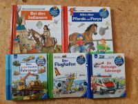 5 Bücher, Wieso Weshalb Warum, Pferde, Indianer, Fahrzeuge Dresden - Neustadt Vorschau