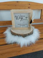 Geschenk zur Hochzeit, LED, Handmade, Holz Bayern - Fensterbach Vorschau