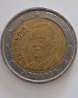 2 Euro Münze (espana 2000) Nordrhein-Westfalen - Solingen Vorschau
