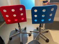 2 x Jules Schreibtischstuhl Ikea Kind blau und rot Nordrhein-Westfalen - Paderborn Vorschau