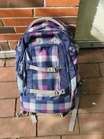 Schulrucksack von Satch kariert lila blau grau Bochum - Bochum-Ost Vorschau