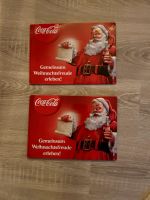 2 Coca Cola Weihnachts Blechschilder Kreis Pinneberg - Quickborn Vorschau