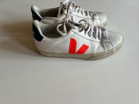 Veja Sneaker Campo Leather White Cobalt Orange Fluo, Gr. 44 München - Altstadt-Lehel Vorschau