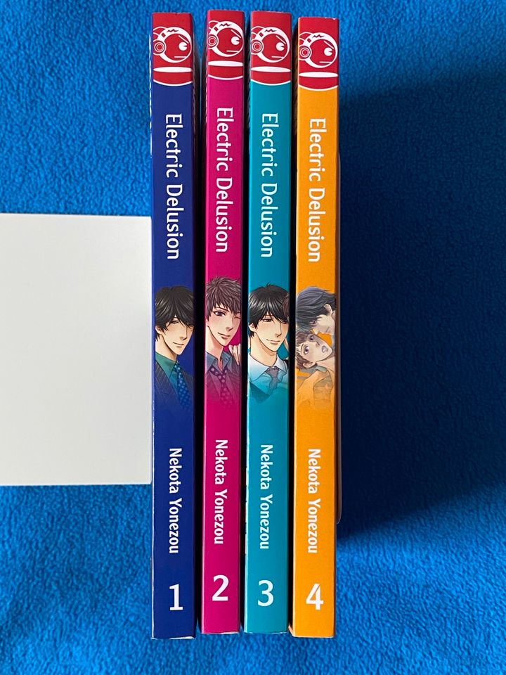 Electric Delusion Manga 1-4 Boys Love in Berlin