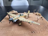 Junkers Ju 87 Stuka 1/72 Afrika Diorama mit Panzer I Afrika Korps Bayern - Kammeltal Vorschau