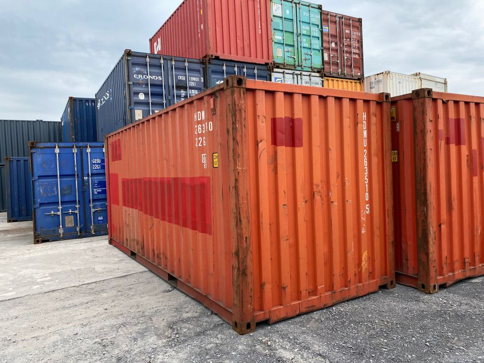 20 Fuß Seecontainer CONTAINER Lagercontainer Seabox in Hamburg