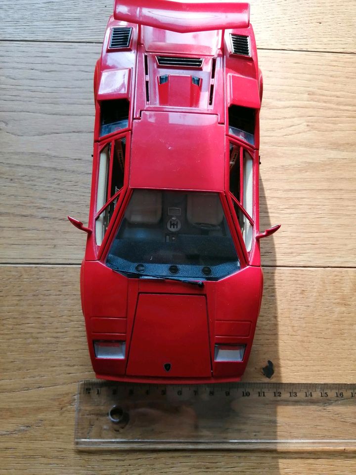 Auto Metall deko Lamborghini cantach 1988 in Sontheim