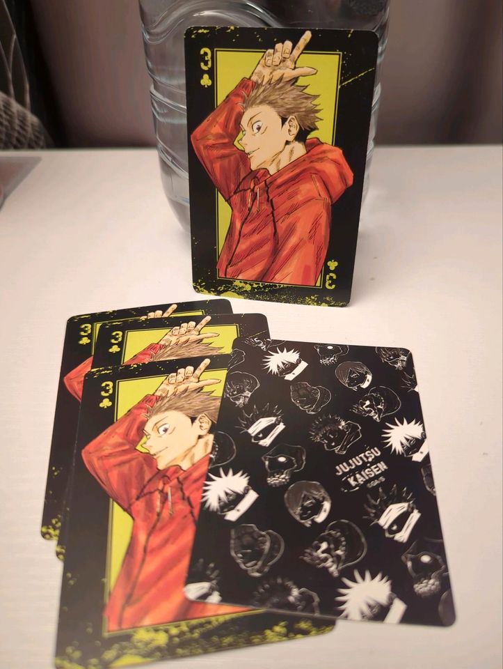 Jujutsu Kaisen Merch Pokercard Poker Karte Itadori Yuji in Berlin