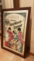 Werbespiegel Zanker Werbung Vintage Antikes Waschmaschinendesign Bergedorf - Hamburg Billwerder Vorschau