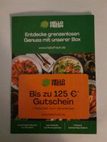 Hello Fresh Essensboxen bis zu 125€ Gutschein Wandsbek - Hamburg Bergstedt Vorschau