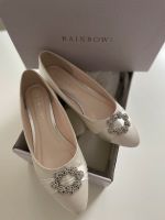 Rainbow Brautschuhe Ballerina Yvory Gr. 38,5 Brandenburg - Werder (Havel) Vorschau