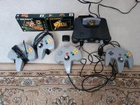 Nintendo N64 mit 4 Controller und 3 Spielen München - Au-Haidhausen Vorschau