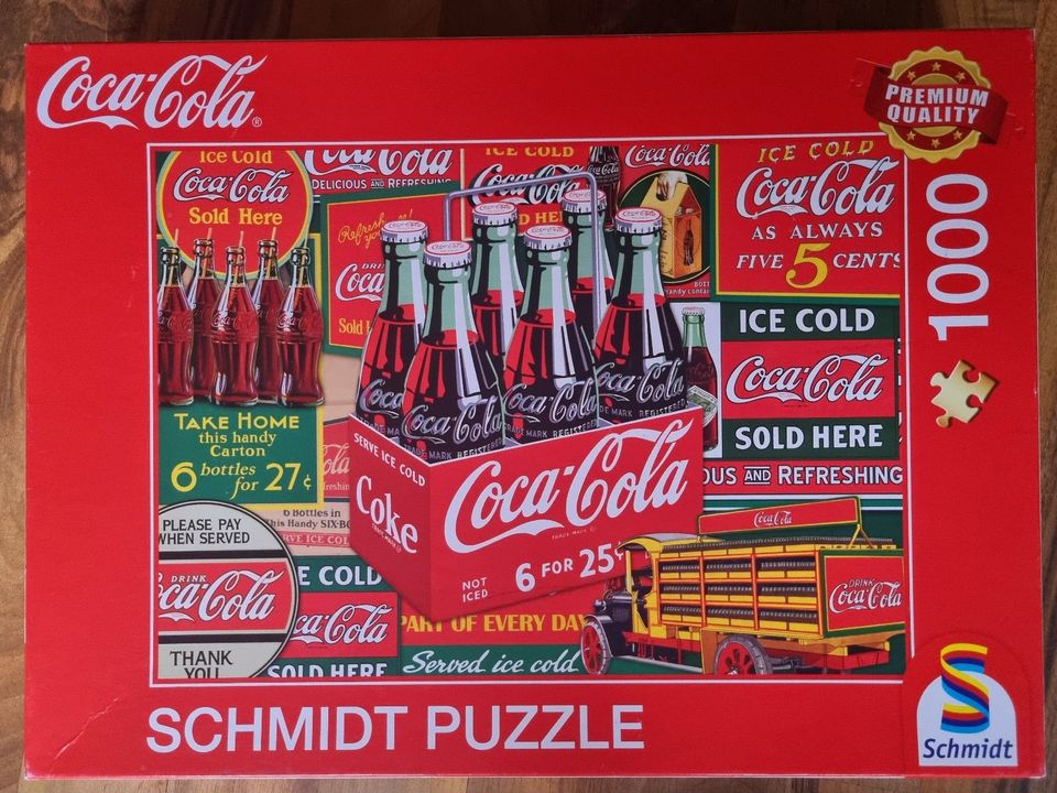 Puzzle 1000 Teile: Coca-Cola/Titanic/Gelini/London/Ravensburger in Lübeck