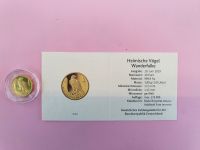 20 Euro Goldmünze 2019 Wanderfalke Buchstabe  D Nordrhein-Westfalen - Euskirchen Vorschau