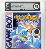 Nintendo Game Boy Pokemon Blaue Edition CIB Pixel Grading Thüringen - Erfurt Vorschau