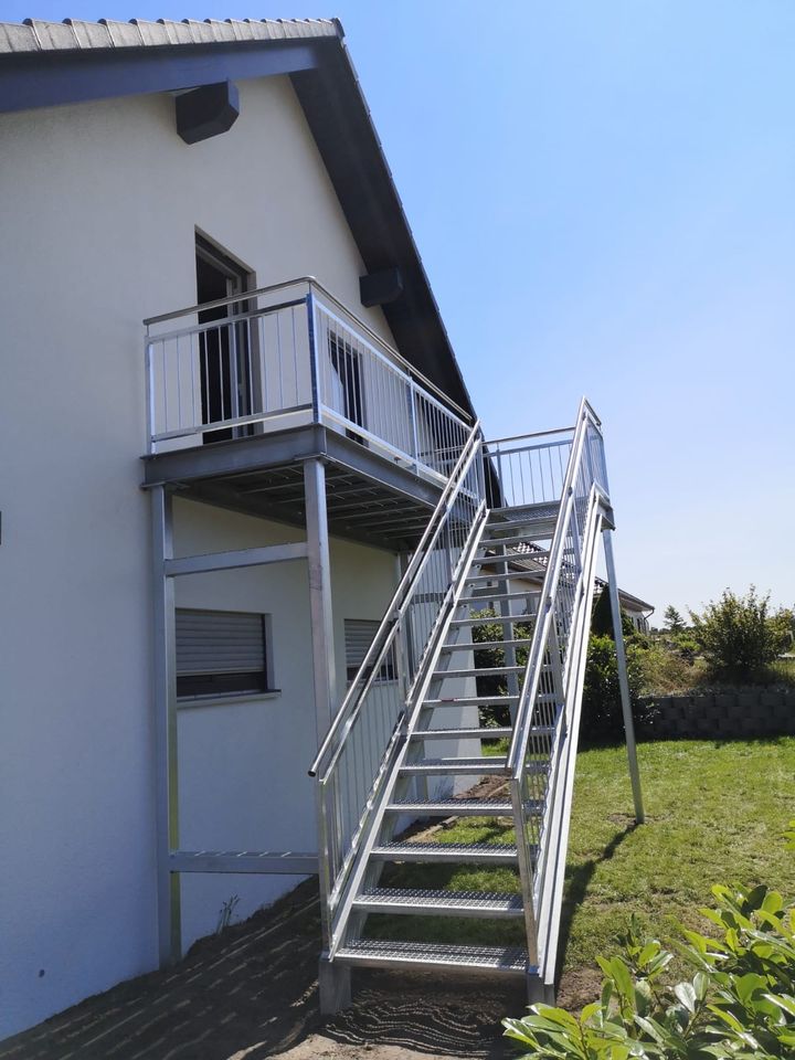 Stahltreppe Innen- und Außenbereich in Oldenburg