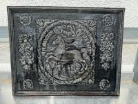 Ofen Kamin Metal Platte von 1975 Niedersachsen - Gehrden Vorschau