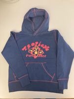 Hoody blau mit Aufdruck und Tasche von Pocopiano in Größe 152 Niedersachsen - Marxen Vorschau