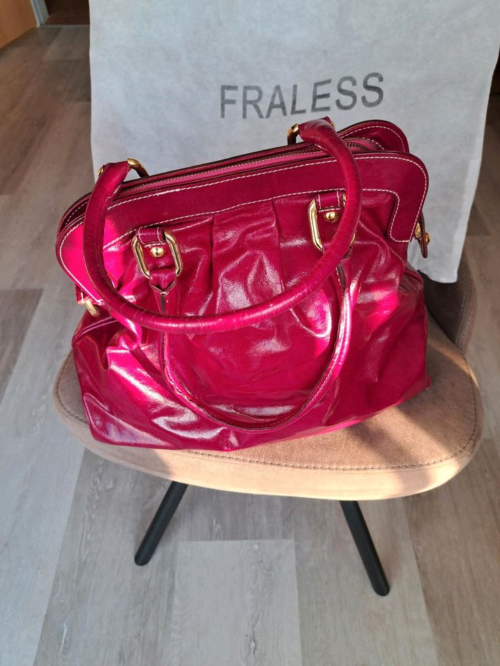 VERA PELLE Tasche aus Firenze  ! Italy Chic Neu 100 Euro in Upgant-Schott