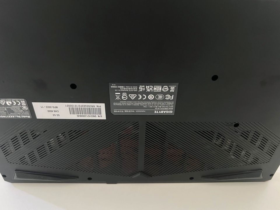 Gaming Laptop Gigabyte G5 in Enkirch