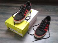 Adidas NEO Sneaker Gr. 9/42 grau/rot Dresden - Briesnitz Vorschau