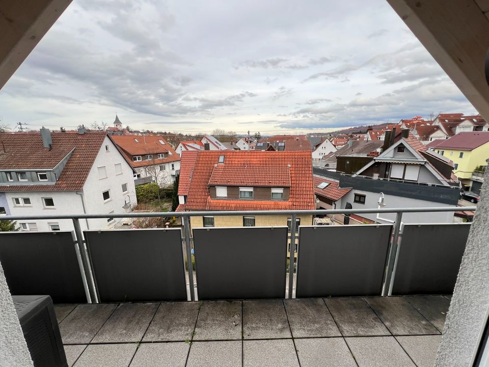 Modernes Wohnen in energiesparender Maisonette-Wohnung in Schwaikheim