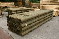 Palisaden Holz, kesseldruckimprägniert 14x400 cm – Niedersachsen - Wagenfeld Vorschau