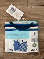 Kinder Unterhemden Doopelpack 134 blau NEU mit Etikett nur 3,50€ Bayern - Germering Vorschau