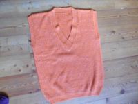 Gr. 40 Pullunder Strick orange Vintage Glitzer Nordrhein-Westfalen - Windeck Vorschau