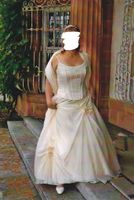 Hochzeitskleid Brautkleid light gold / ivory Lohrengel**42*Stola* Bayern - Biberbach Vorschau