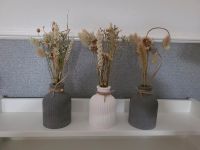 Raysin Vase mit Trockenblumen/ Gräser Kreis Pinneberg - Uetersen Vorschau