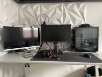 Gaming PC / Setup mit Schreibtisch und Gaming Stuhl Brandenburg - Blankenfelde Vorschau